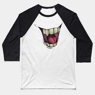 creepy smile Baseball T-Shirt